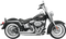 BASSANI XHAUST FireSweep Exhaust - Chrome - Softail 12113D