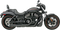 BASSANI XHAUST Road Rage 2:1 Exhaust - Black 1V22JB