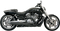 BASSANI XHAUST B1 2:1 Exhaust - Black 1V38RB