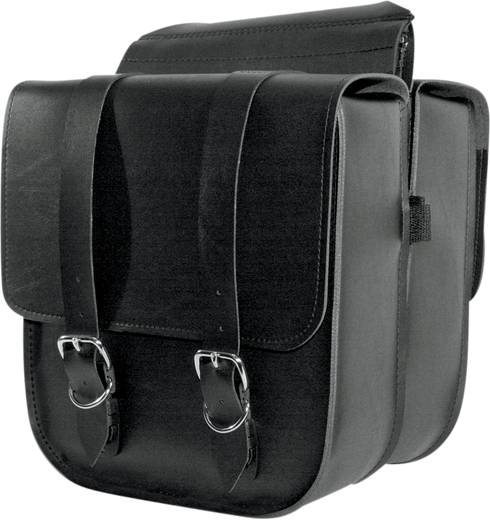 WILLIE & MAX LUGGAGE Adjustable Saddlebag - Standard - Black 58301-00