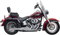 BASSANI XHAUST Mega Power Exhaust - Chrome - Short - FXS/FLS 1S12R