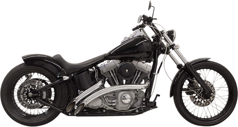 BASSANI XHAUST Radial Sweepers Exhaust System - Chrome 1SD1F