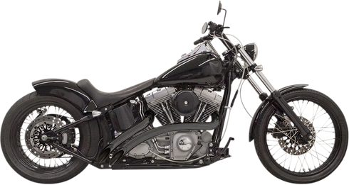 BASSANI XHAUST Radial Sweepers Exhaust System - Black 1SD1FB
