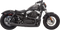 BASSANI XHAUST Mega Power Exhaust - Black - Short - '14-'21 XL with Mid/Forward Controls 1X32RB