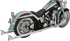 BASSANI XHAUST True Duals Exhaust System with Fishtail Mufflers - 36" - Softail 1S46E-36