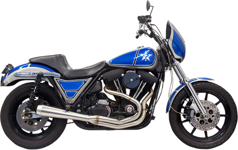 BASSANI XHAUST Road Rage 3 Exhaust - Stainless Steel 1FXRSS