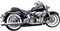 BASSANI XHAUST Slip-On Mufflers - Slash-Up - Chrome 31117B
