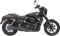 BASSANI XHAUST 4" Black Muffler - Straight - XG500/750 1587RB