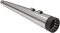 BASSANI XHAUST DNT Megaphone Muffler - Chrome/Black - '95-'16 FL 1F57DNT5