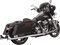 BASSANI XHAUST Fishtail Mufflers - Chrome - w/ Baffle - 33" - 95-'16 Touring 1F27E33