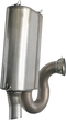 BASSANI XHAUST Muffler - Stainless Steel - Slingshot 6S17
