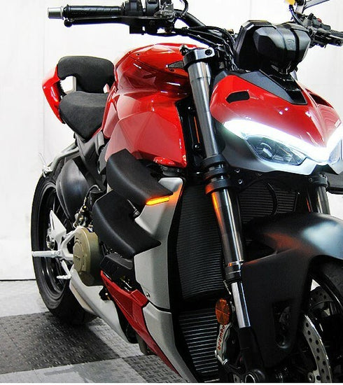 NEW RAGE CYCLES Front Led Turn Signals Duc - 565-0132