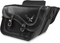 WILLIE & MAX LUGGAGE Black Magic Saddlebag - Black - Slant - Super 58736-20