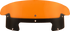 KLOCK WERKS Kolor Flare™ Windshield - 8" - Orange - Indian KWW-04-0628