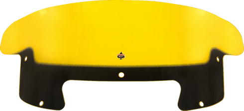KLOCK WERKS Kolor Flare™ Windshield - 8" - Yellow - Indian KWW-04-0629