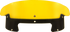 KLOCK WERKS Kolor Flare™ Windshield - 8" - Yellow - Indian KWW-04-0629