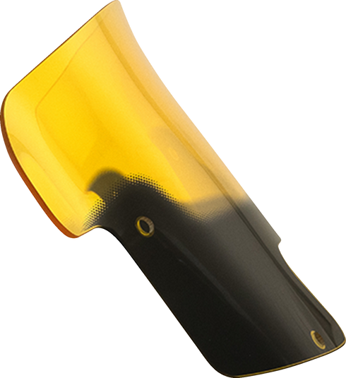KLOCK WERKS Kolor Flare™ Windshield - 8" - Yellow - Indian KWW-04-0629
