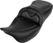 SADDLEMEN Roadsofa™ Seat - without Backrest - Carbon Fiber - Black Stitch - 'FL '08-'19 808-07B-18500