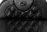 SADDLEMEN Roadsofa™ Extended Reach Seat - without Backrest - Lattice Stitch - Carbon Fiber - FL '08-'23 808-07B-207A0