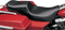 LE PERA Daytona 2-Up Seat - Without Backrest - Smooth - Black - FLHR '02-'07 LH-567RK