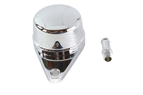 Wyatt Gatling Billet Crankcase Breather Chrome - 40-0003