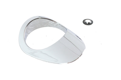 Wyatt Gatling Dipstick Bezel Chrome - 40-0012