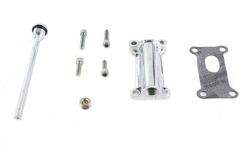 V-Twin Radium Chrome Oil Filler Kit - 40-0022