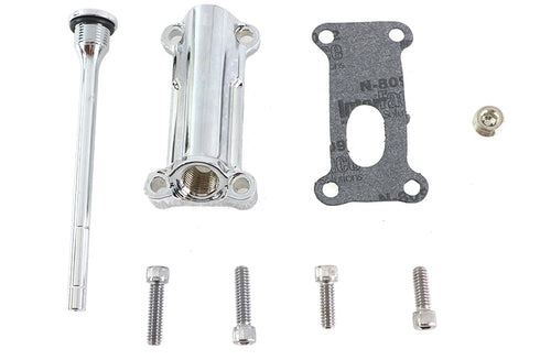 V-Twin Radium Chrome Oil Filler Kit - 40-0023