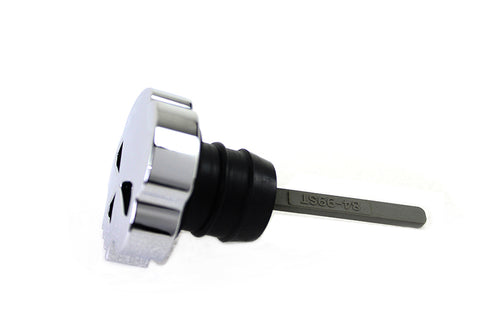 Wyatt Gatling Oil Tank Dipstick Chrome - 40-0055
