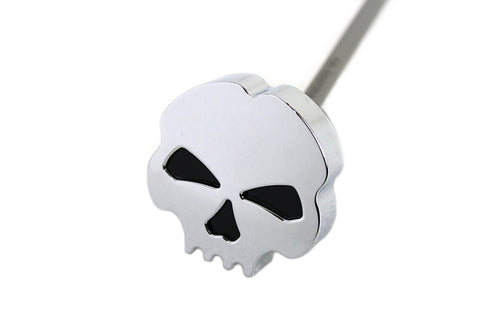 Wyatt Gatling Oil Tank Dipstick Chrome - 40-0057