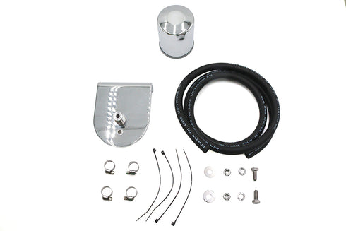 Wyatt Gatling Pura Flow Oil Filter Kit Chrome - 40-0096