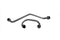 V-Twin Chrome Oil Filter Line Set - 40-0106