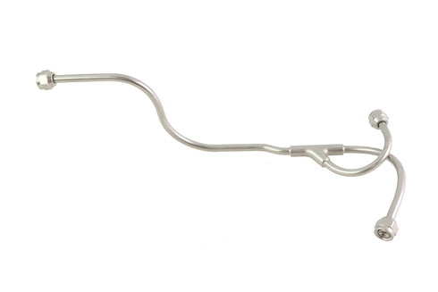 V-Twin Knucklehead Top Oil Line Cadmium - 40-0112