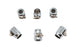 Wyatt Gatling Hex Chrome Econo Seal Hose End - 40-0214