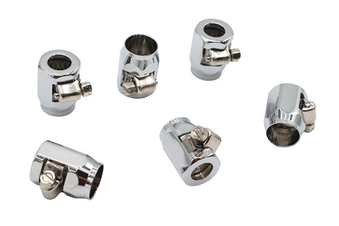 Wyatt Gatling Hex Chrome Econo Seal Hose End - 40-0214