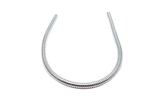 V-Twin Chrome Metal Hose Cover - 40-0216