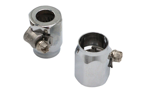 Wyatt Gatling Hex Chrome Econo Seal Hose End - 40-0219
