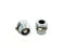 Wyatt Gatling Hex Chrome Econo Seal Hose End Set - 40-0220