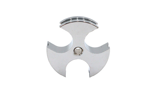 Wyatt Gatling Chrome Oil Line Wire Guide - 40-0221