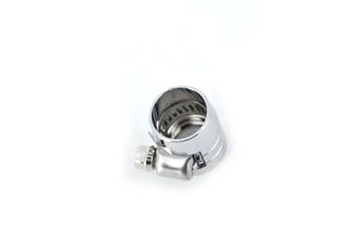 Wyatt Gatling Smooth Chrome Econo Seal Hose End - 40-0223