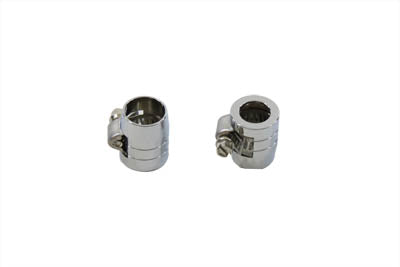 Wyatt Gatling Smooth Chrome Econo Seal Hose End - 40-0225
