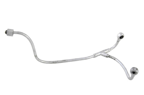 V-Twin Knucklehead Top Y Oil Line Chrome - 40-0240