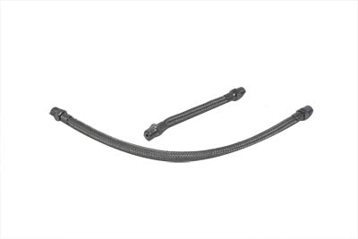 Wyatt Gatling Braided Overhead Rocker Arm Oil Line Set Steel - 40-0241
