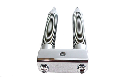 Wyatt Gatling Dual Cool Oil Cooler Chrome - 40-0339