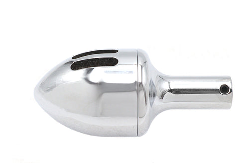 Wyatt Gatling Chrome Billet Single Breather Canister - 40-0345