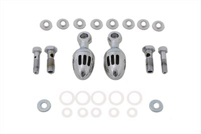 Wyatt Gatling Chrome Acorn Billet Canister Set - 40-0346