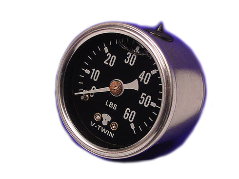 Wyatt Gatling Liquid Filled Oil Pressure Gauge - 40-0386