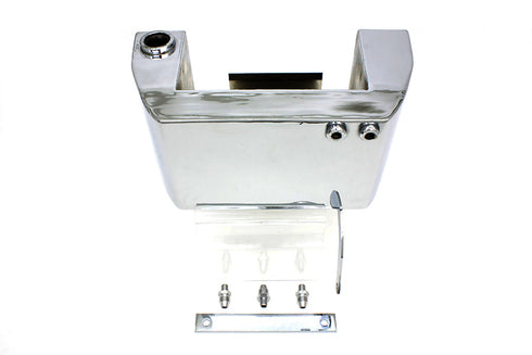 Wyatt Gatling Electric Start Oil Tank Chrome - 40-0403