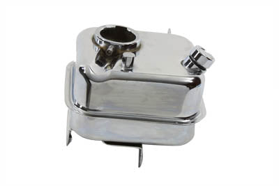 Wyatt Gatling Swingarm Oil Tank Chrome - 40-0413