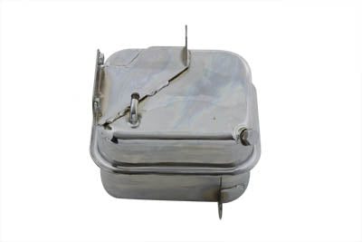 Wyatt Gatling Swingarm Oil Tank Chrome - 40-0414